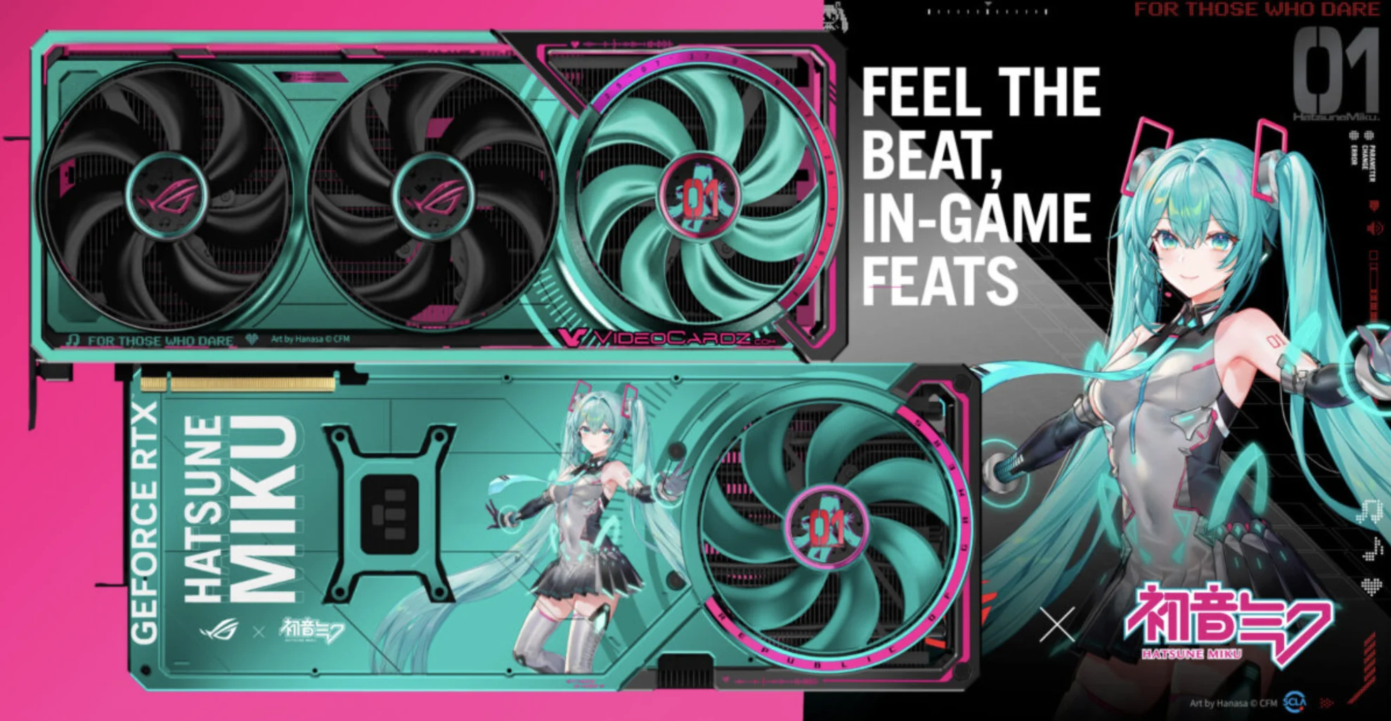Asus Unveils RTX 5080 ROG Astral Hatsune Miku Edition in China