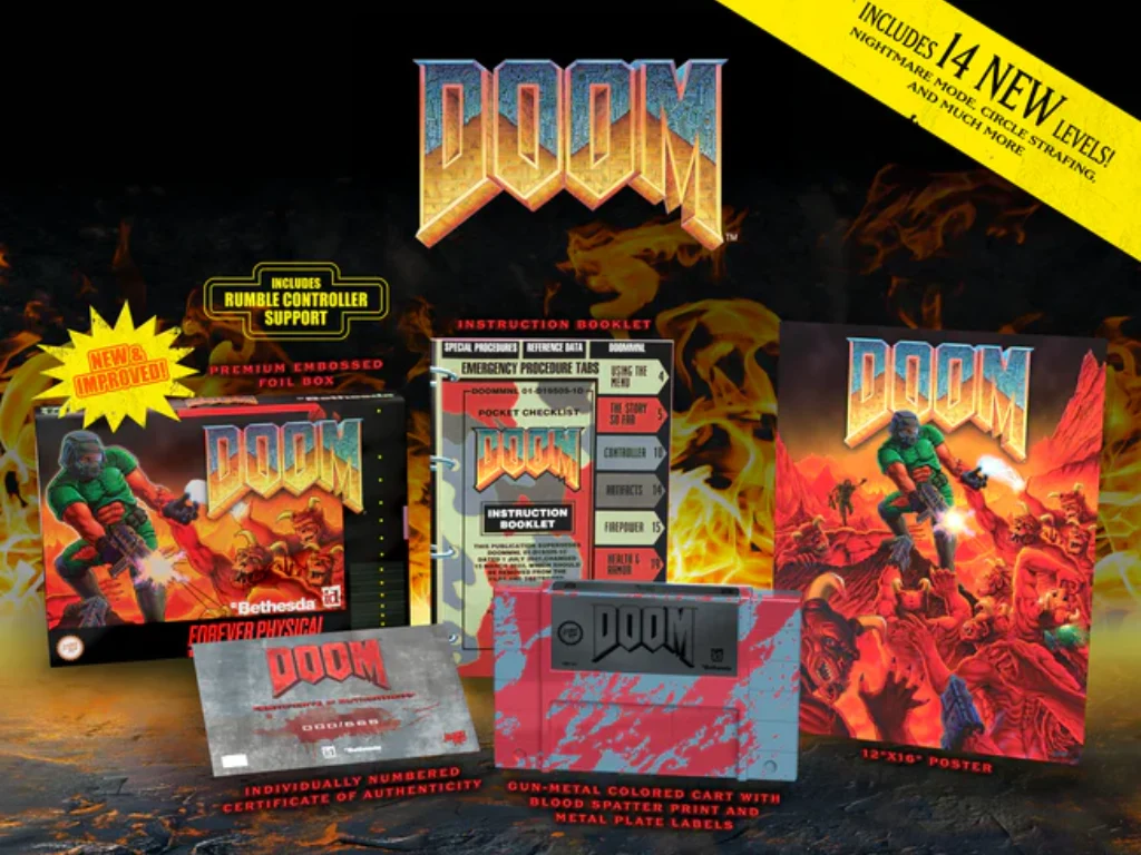 Preorders Open for Limited Edition SNES DOOM and Controller