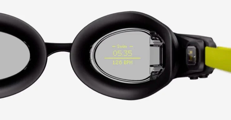 Smart Swim 2 Pro Goggles: Heart Rate, Distance & More Displayed