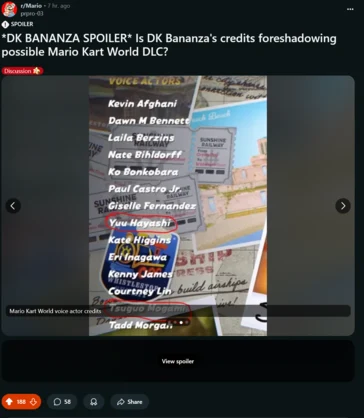 Donkey Kong Bananza Characters May Join Future Mario Kart DLC