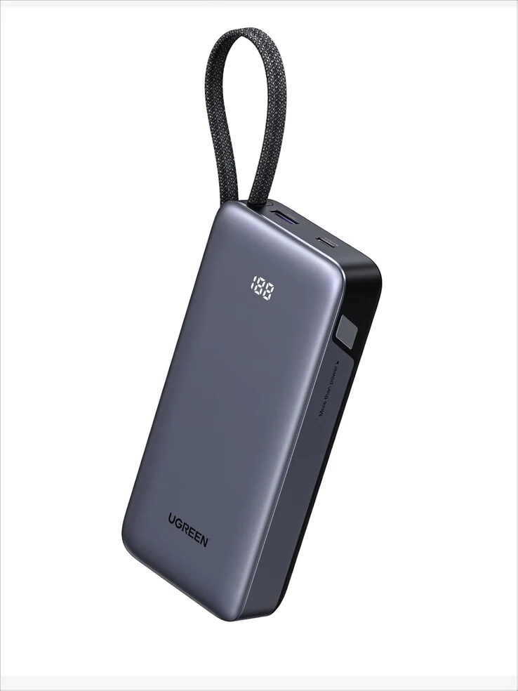 Ugreen Launches Nexode Power Bank with Built-In Cable