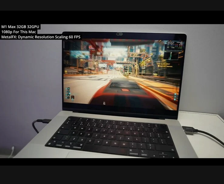 Cyberpunk 2077 Performance on M1, M1 Max, M3, and M4 MacBook Pro
