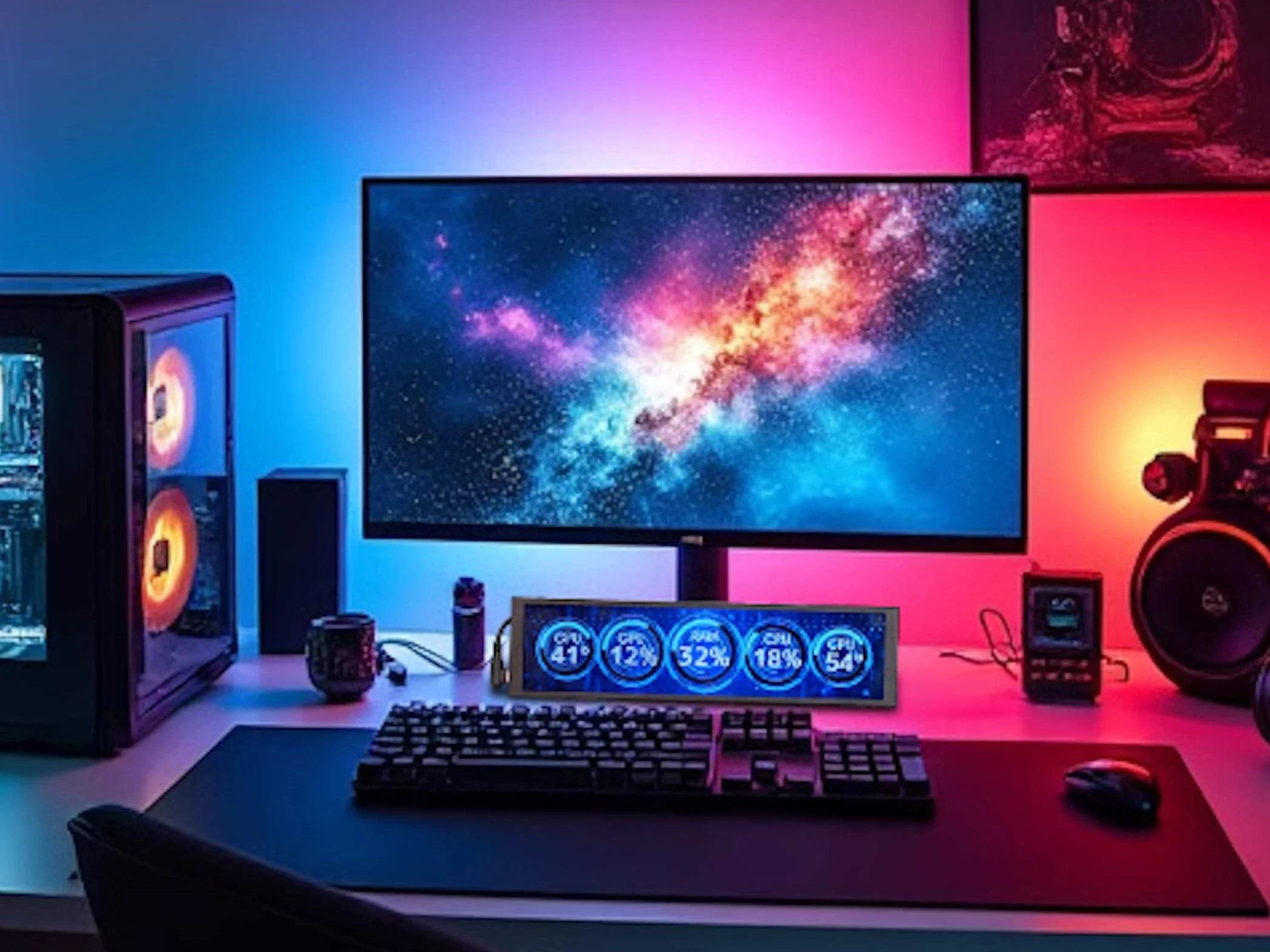 MBox D9: Versatile Secondary Display with Multiple Configurations