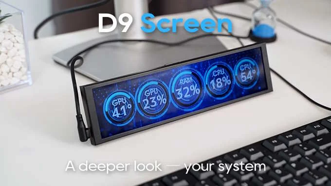 MBox D9: Versatile Secondary Display with Multiple Configurations