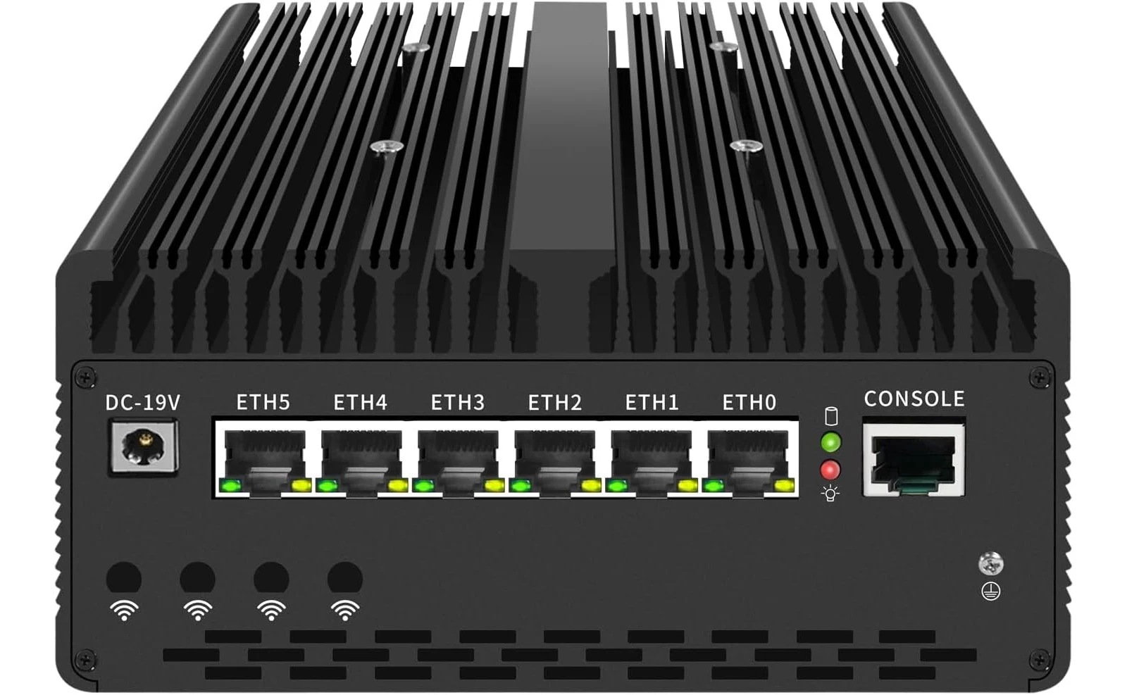 Buy Fanless Intel Core Ultra 7 155H Mini PC with 6x 2.5 GbE NICs