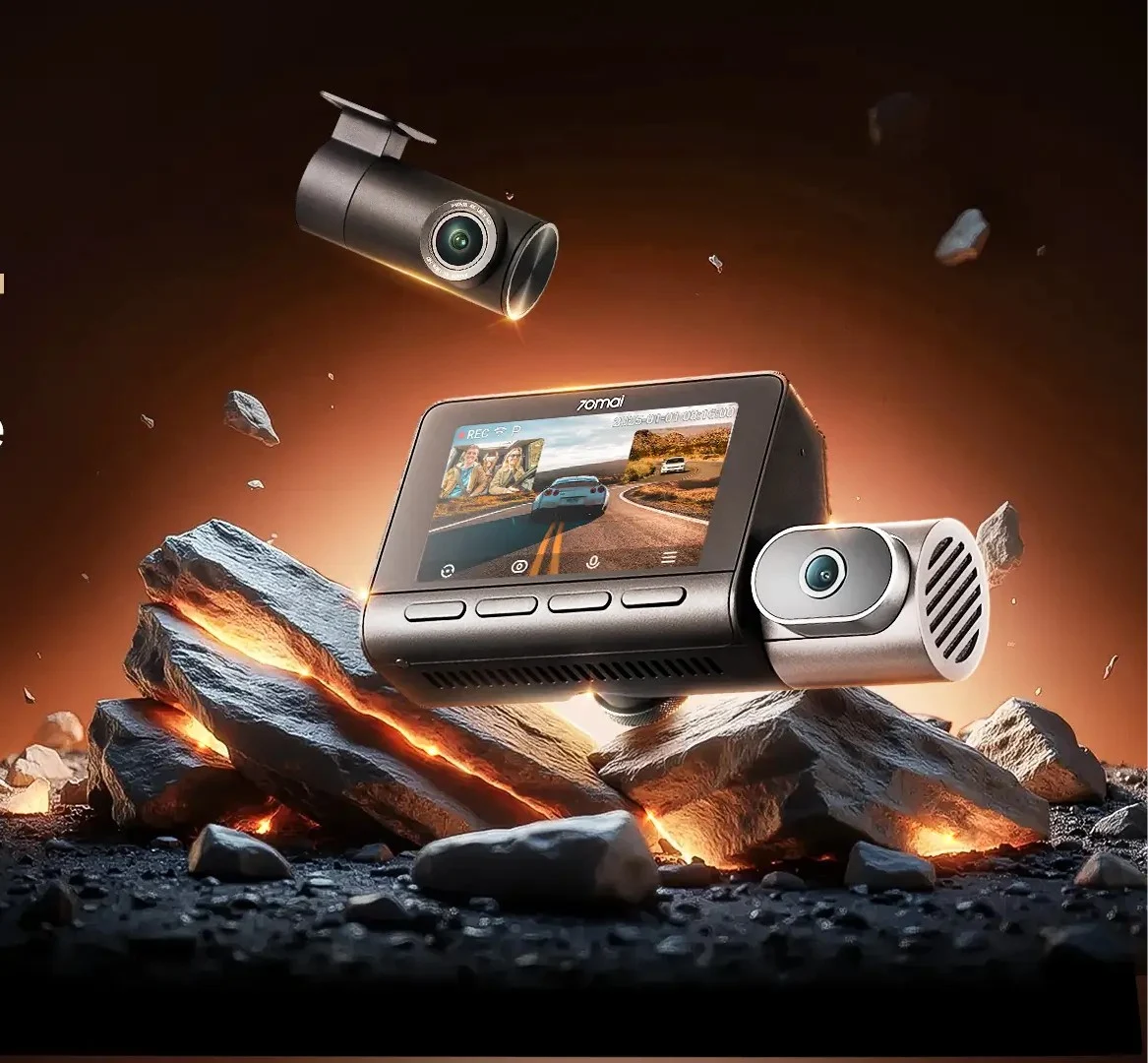 70mai Launches 4K T800 Dash Cam with Night Vision and ADAS