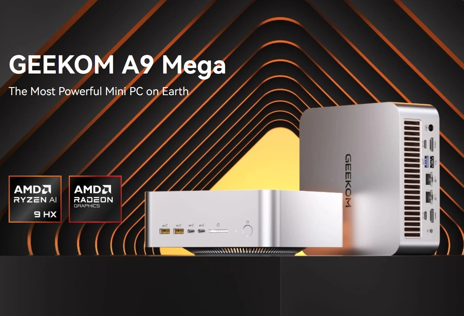 Geekom A9 Mega: AMD Strix Halo, 128GB RAM, Ryzen AI Max+ 395