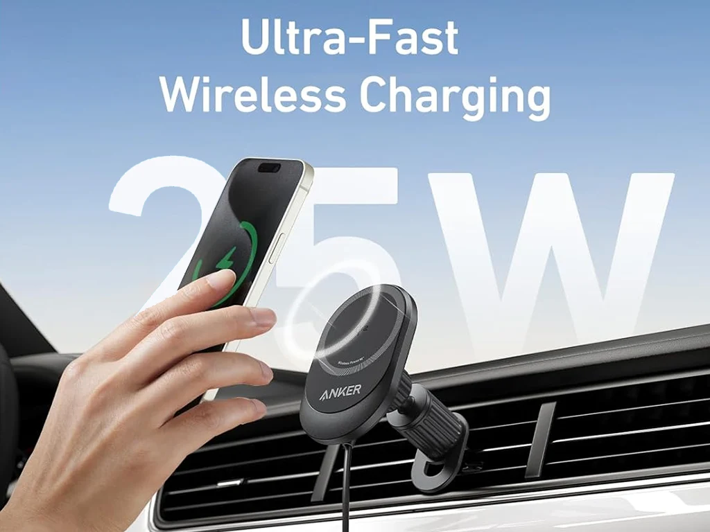 Anker Wireless Car Charging Pad: Qi 2.2 & 25W Fast Charging Leak
