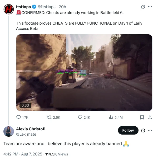Battlefield 6 Beta Cheaters Ruin Experience Despite Anti-Cheat Measures
