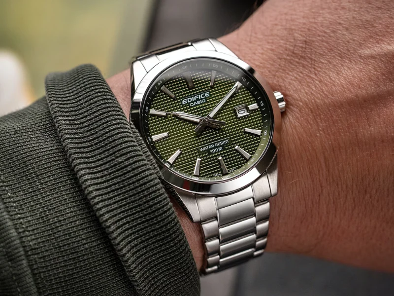 Casio Edifice Launches New Watches with Clous de Paris Dial