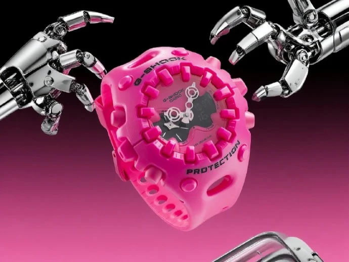 Casio G-Shock GA-V01 Watch in Pink Now Available Online