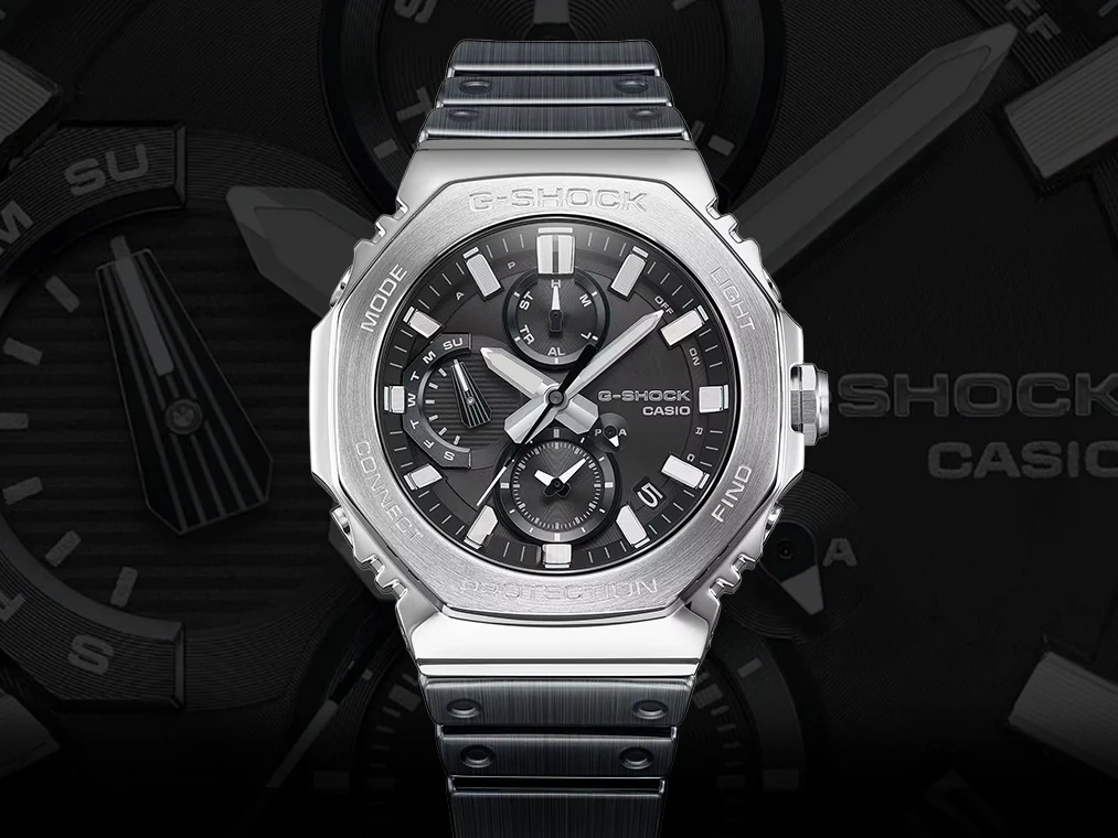 Casio G-Shock Full Metal GMC-B2100Y-1A Watch with Unique Band
