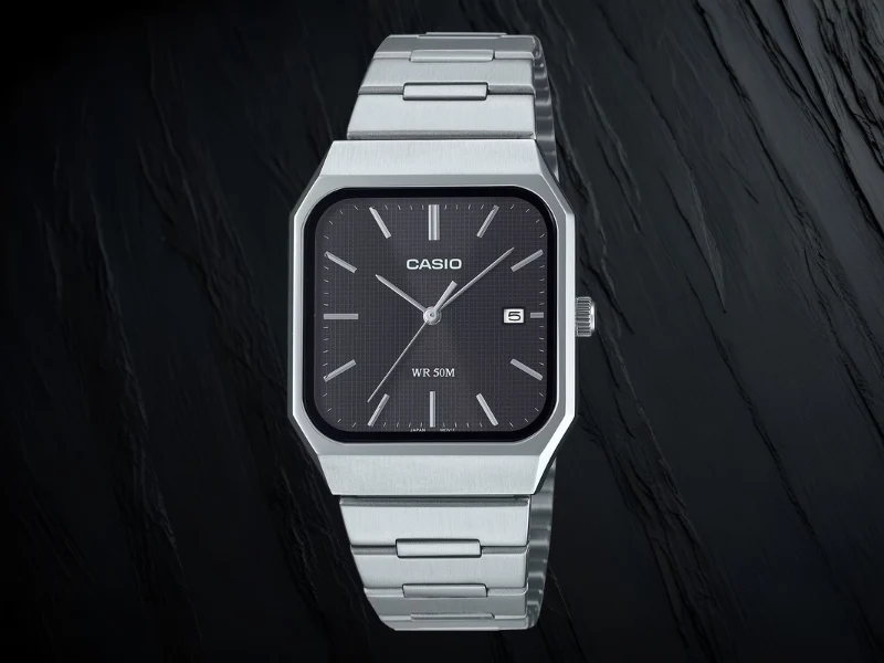 Casio Launches New MTP-B185 Stainless Steel Watch in the UK