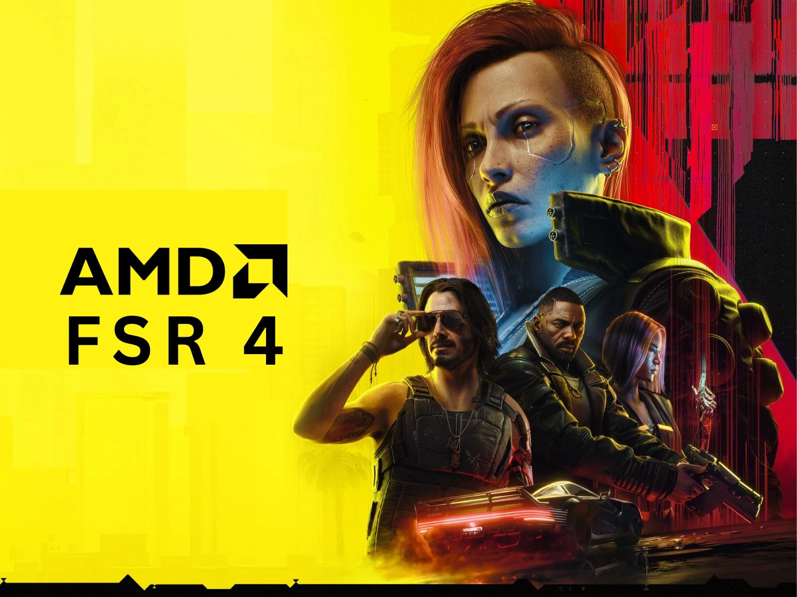 Cyberpunk 2077 FSR 4 Support in AMD 25.8.1 Driver Update