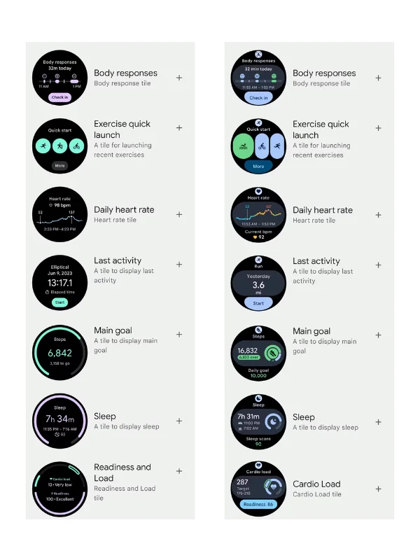 Fitbit App for WearOS Updates with New Icons and Tiles