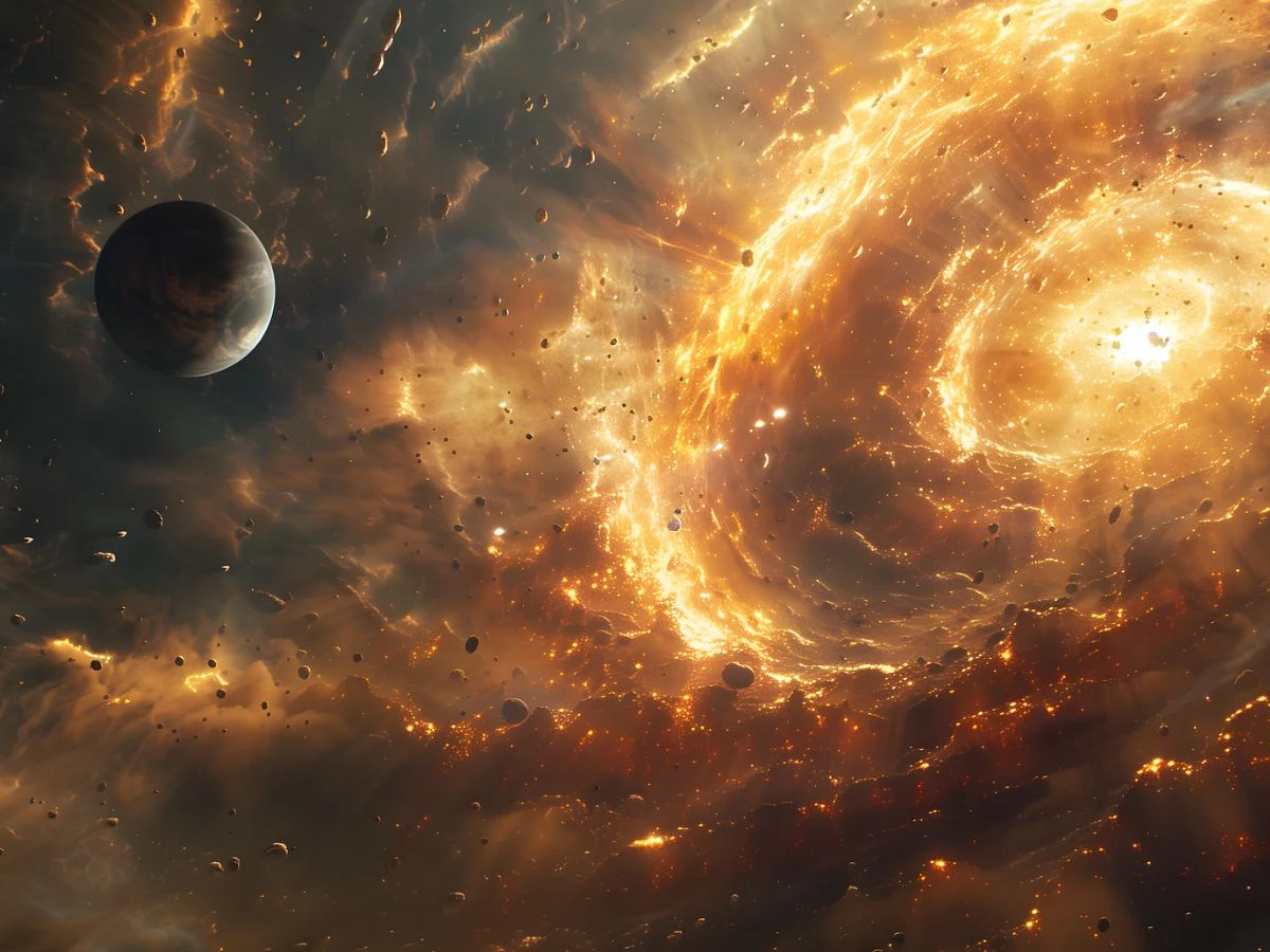 AI Observes Star Exploding Near Black Hole for the First Time