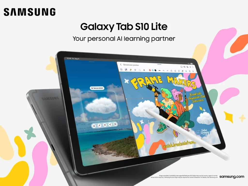 Samsung Galaxy Tab S10 Lite: Exynos 1380, 8,000mAh Battery