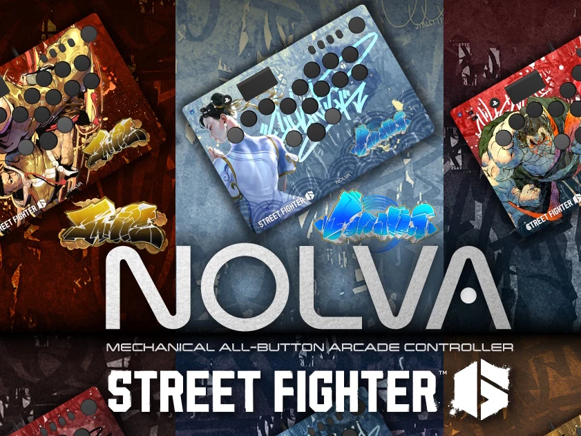 Hori Launches Joystick-Free Street Fighter 6 Arcade Controller for PS5, PS4, PC