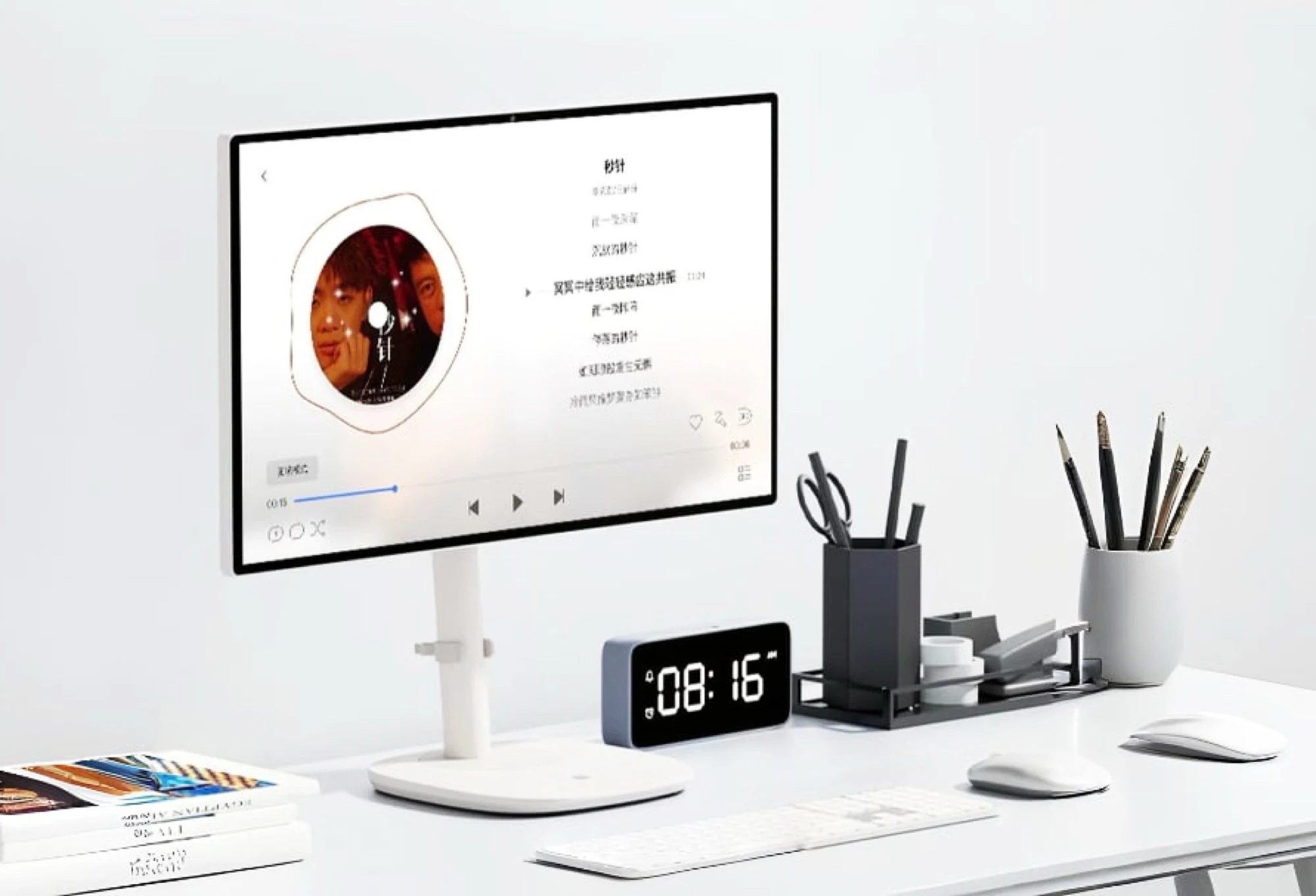 Affordable 8MP Smart Monitor with Android 14 and Quad Speakers