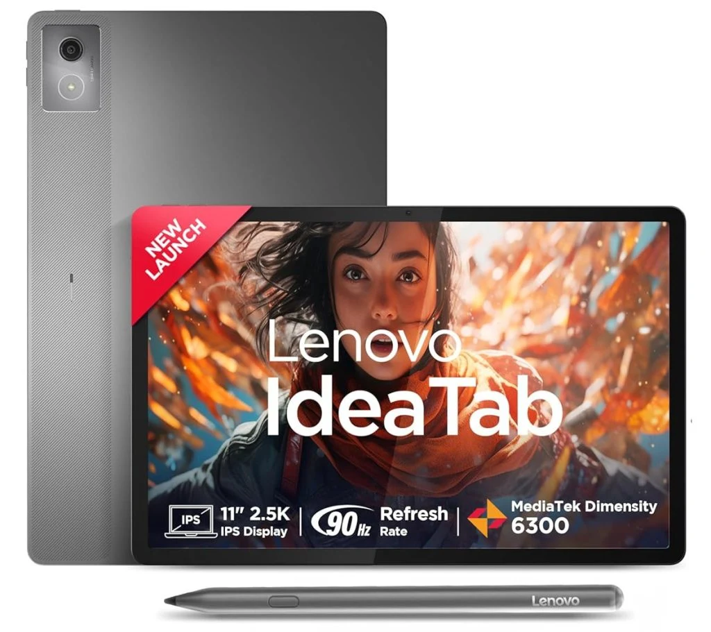Lenovo Idea Tab Launches in India: 90Hz Display & Dimensity 6300