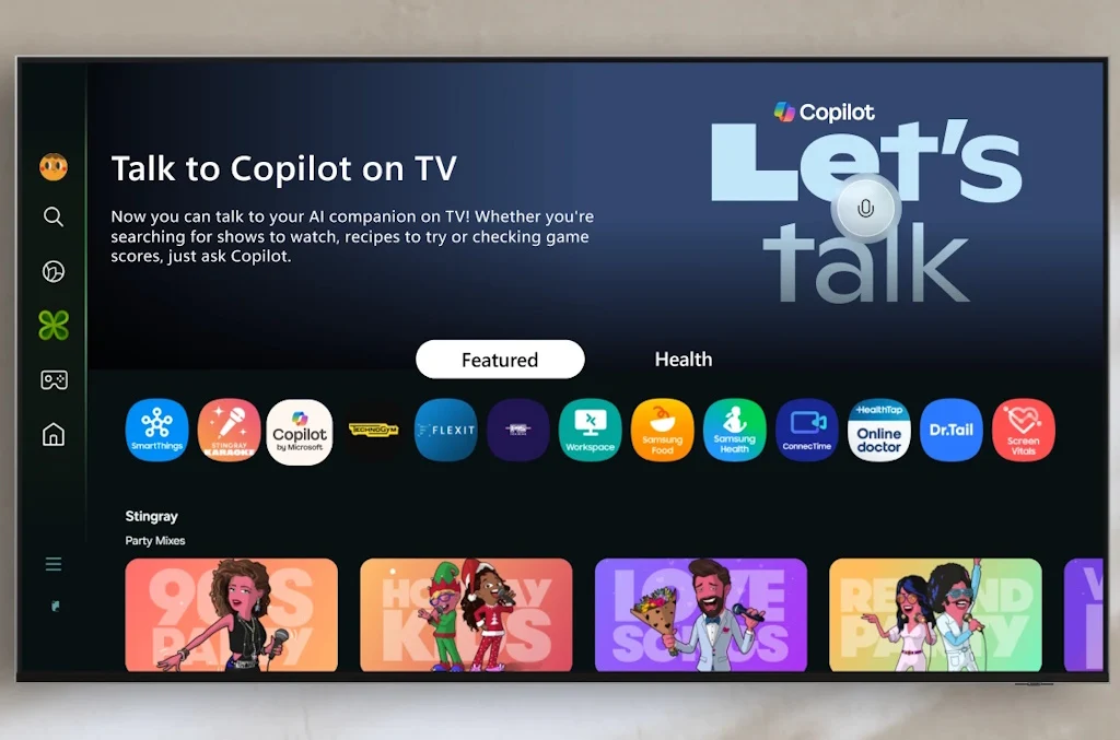 Microsoft Copilot Launches on Samsung TVs for AI Entertainment Chat