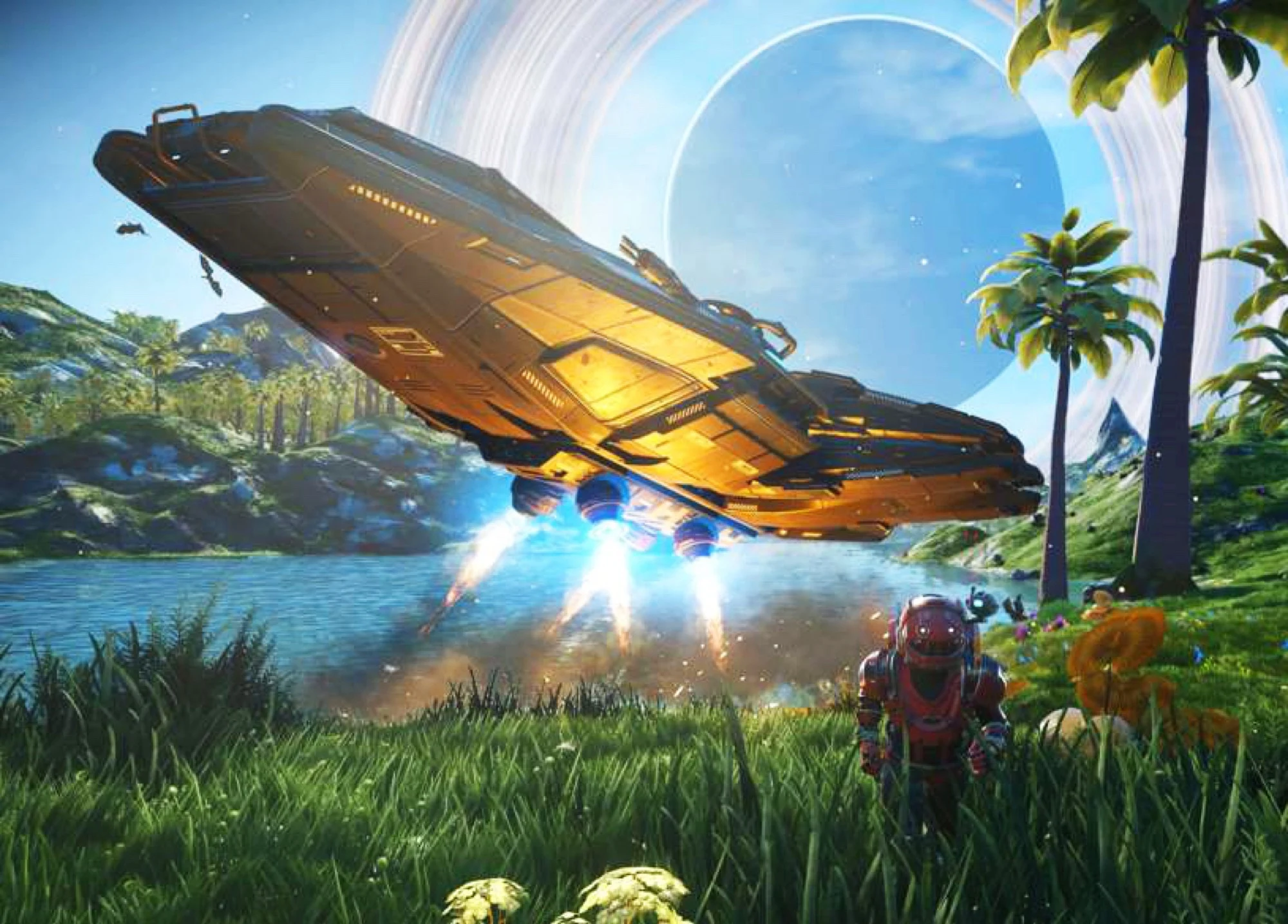 No Man’s Sky Voyagers Update: Build Spaceships & Explore Space