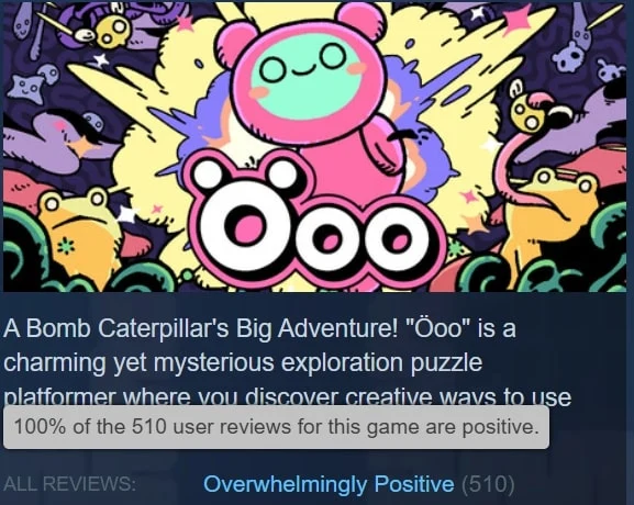 New Metroidvania Bomb-Caterpillar Hits 500 Positive Reviews on Steam