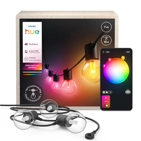 Order New Philips Hue Outdoor String Lights Now Available