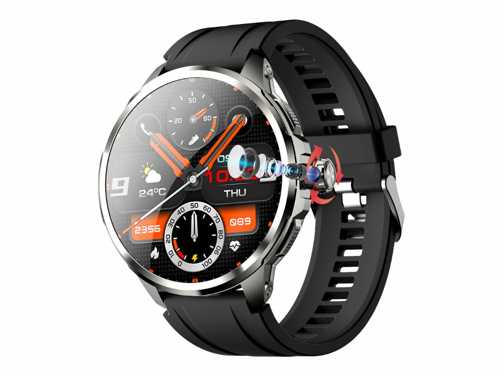 Rollme Hero C2 Smartwatch: 4G, AMOLED Display, 9MP Camera