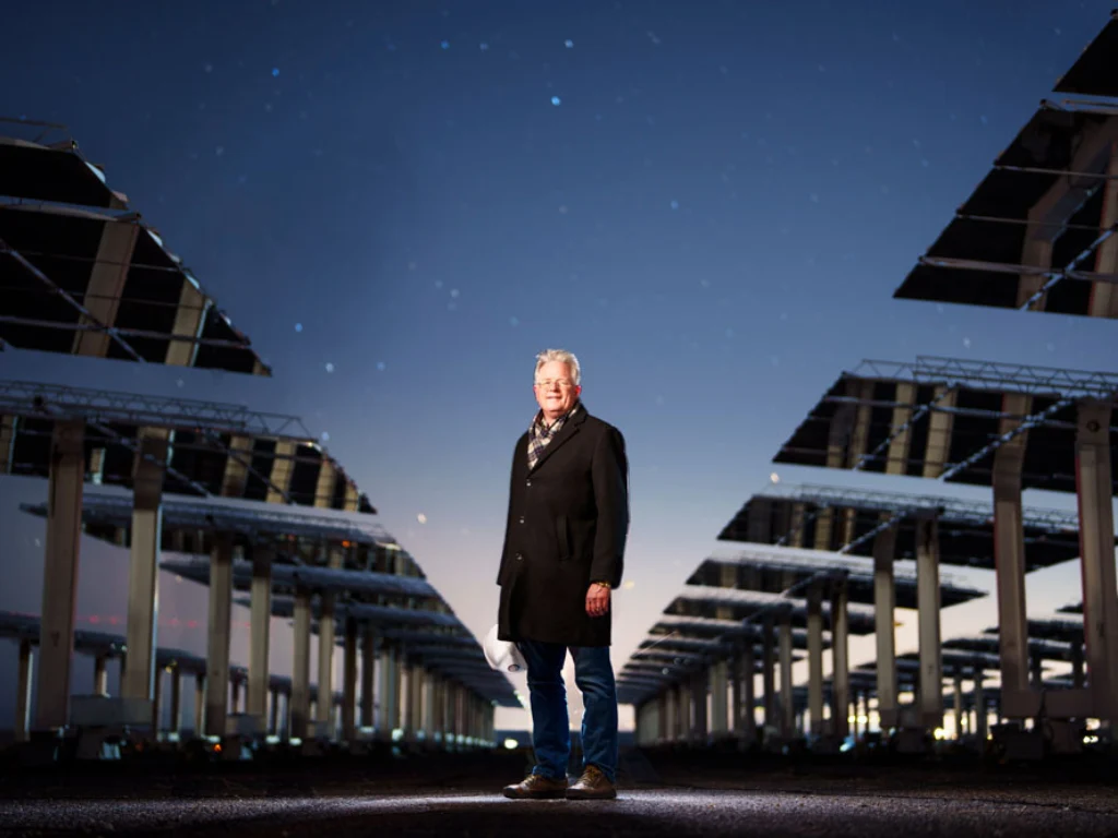 Using Solar Thermal Mirrors to Track Space Objects at Night