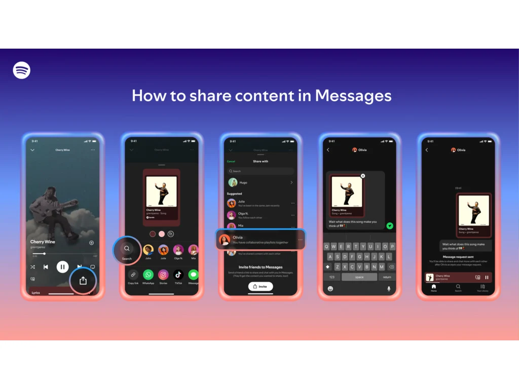 Spotify Unveils New Messaging Feature for All Users