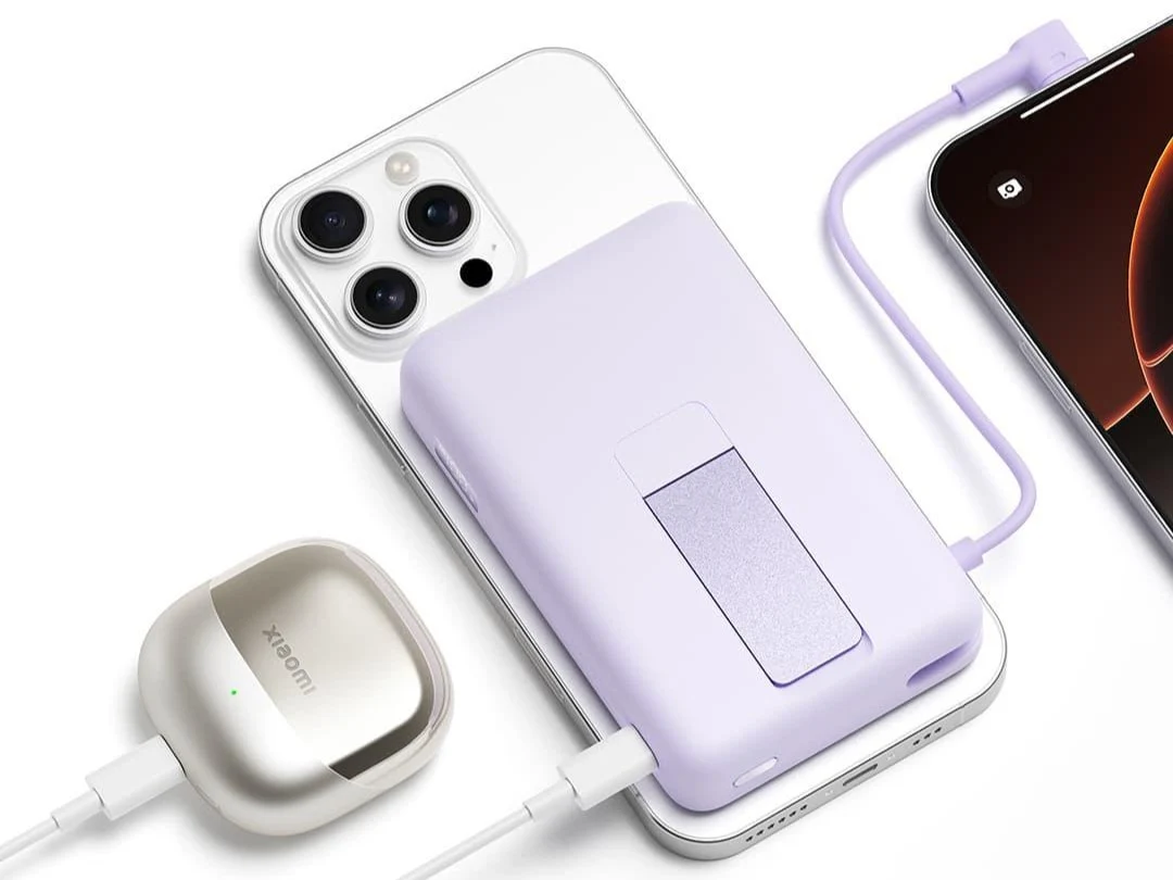 Xiaomi Unveils Magnetic Power Bank with Built-in Cable