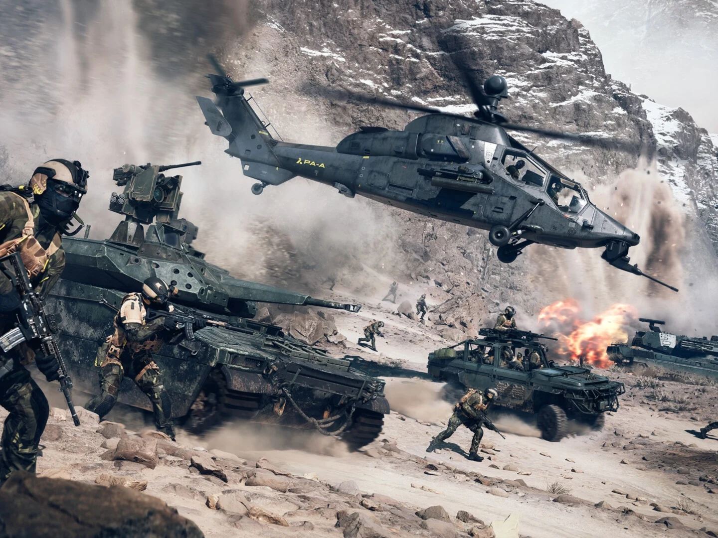 Battlefield 6 Battle Royale Map Leaked Video Top-Down View
