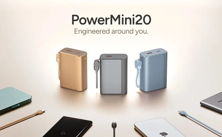 Ambrane PowerMini20 Power Bank with Detachable Cable Launches