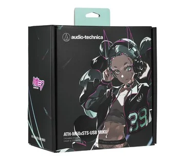 Audio-Technica Unveils Limited Edition Hatsune Miku ATH-M50xSTS-USB Headset