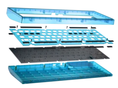 Compact Wireless Mechanical Keyboard with 4000-Hour Battery Sale