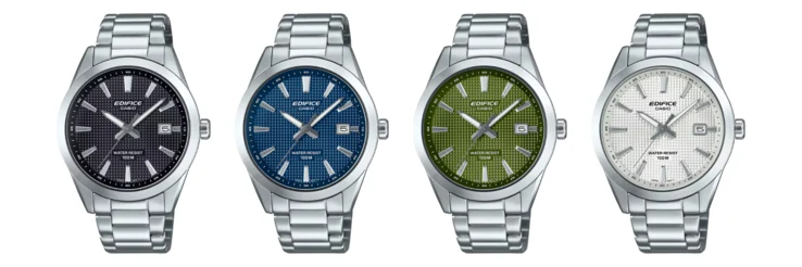 Casio Edifice Launches New Watches with Clous de Paris Dial