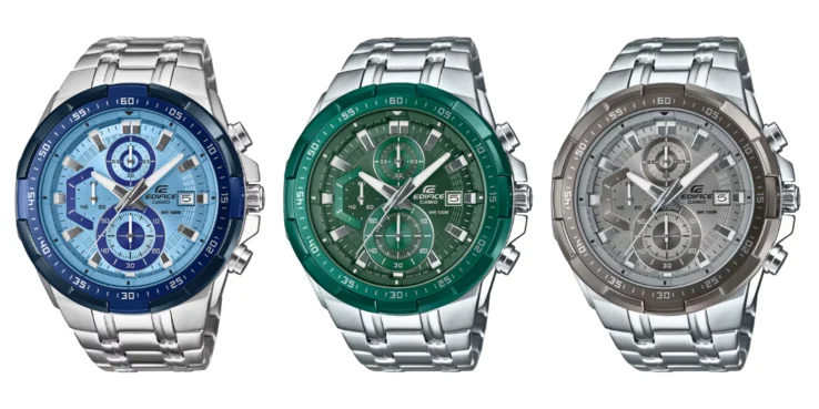 Casio Launches New Edifice 3D Metal Bezel Watches in Europe