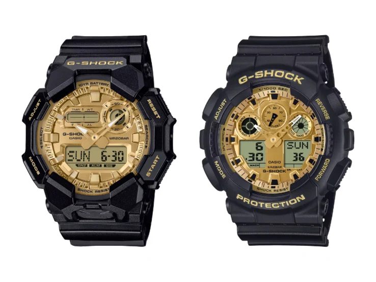 Casio G-Shock Hybrid Watches with Mirrored Texture Launch in Europe