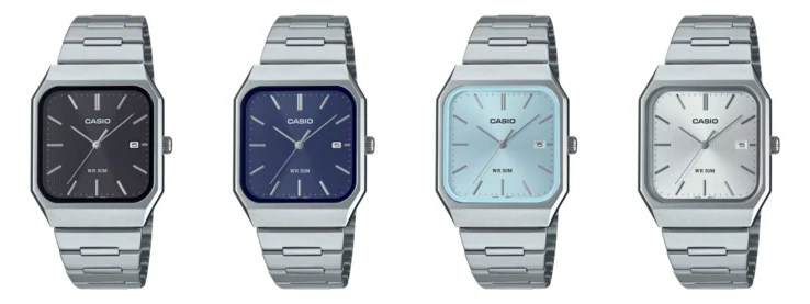Casio MTP-B185D Stainless Steel Watch Now in the UK