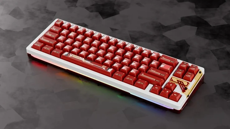 Chilkey Slice68 HE: New Evangelion Hall Effect Gaming Keyboard