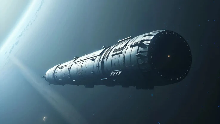 Concept of a Spaceship for 2,400 People in Interstellar Travel