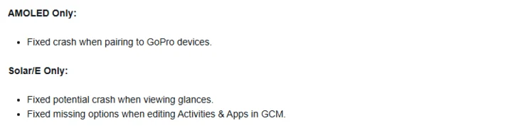 Garmin Releases GoPro Bug Fix in Smartwatch Beta Update