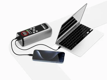 Gooloo GT160: Portable Tire Inflator and Power Bank 10,000mAh