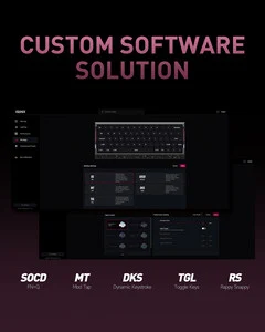New Premium Hall-Effect Gaming Keyboard with Carbon Fiber and 8kHz Polling