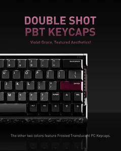 New Premium Hall-Effect Gaming Keyboard with Carbon Fiber and 8kHz Polling