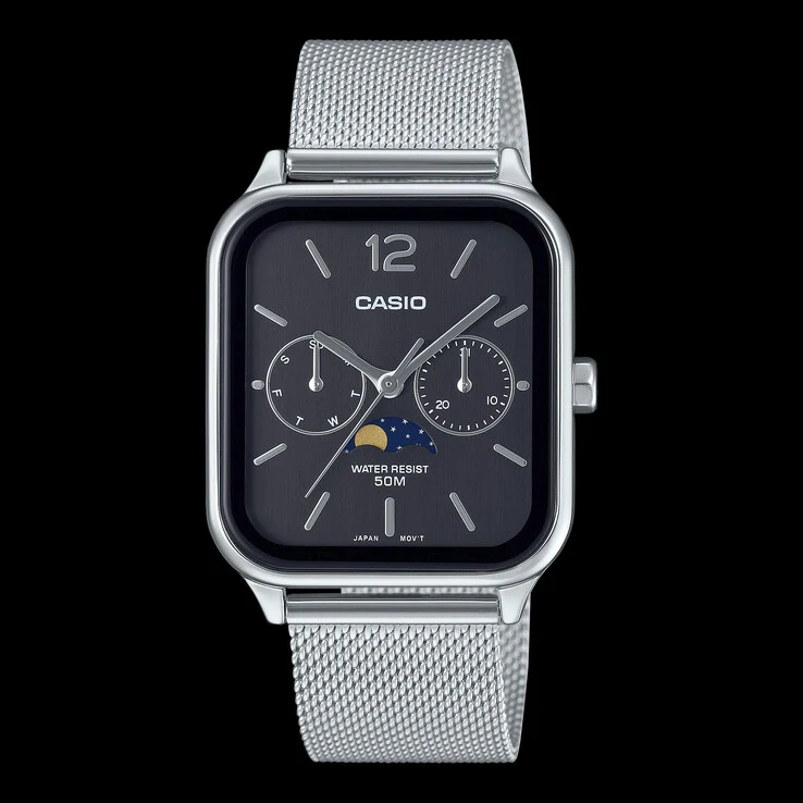 Buy Casio MTP-M305MC-1AV with Moon Phase Sub-Dial in the US