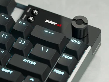 Pulsar Hall Effect Gaming Keyboard: 8K Polling Rate & Screen