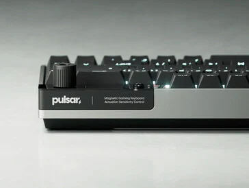 Pulsar Hall Effect Gaming Keyboard: 8K Polling Rate & Screen