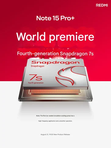 Redmi Note 15 Pro Plus: Snapdragon 7s Gen 4 and Camera Specs Revealed
